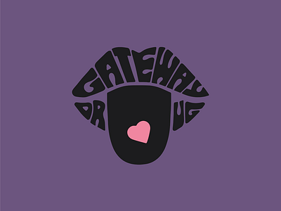 Love is a Gateway Drug 60s album album art drugs gateway drug lettering lips love lyrics music psychedelic type typography
