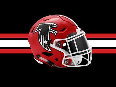 Atlanta Falcons Rebrand Concept by Port Design Company on Dribbble