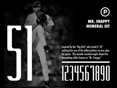 Mr. Snappy Numeral Set baseball baseball font design number font numeral set sport font sports sports design vector