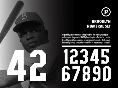 Brooklyn Numeral Set