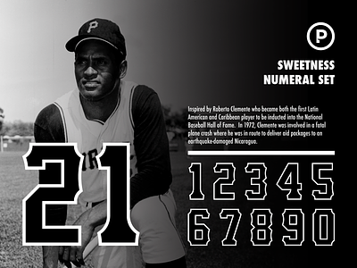 Sweetness Numeral Set athletic font athletic numbers athletics baseball baseball font baseball numbers branding design pirates sports sports logo sports logos sports numbers typography vector