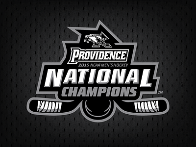 Providence 2015 Hockey National Champions hockey logo national champions sports
