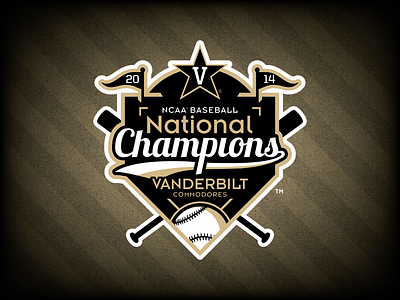 2014 Vanderbilt Baseball National Champions baseball cws national champions sports