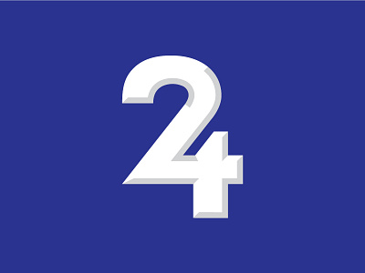 24 24 logo number