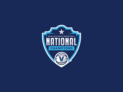 2018 NCAA Men's Basketball National Champions basketball branding final four logo national champions ncaa nova nation sports design sports logo typography villanova