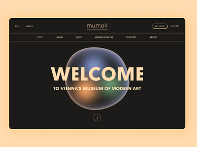 Mumok website redesign behance figma figmadesign mumok redesign concept ui uidesign ux uxdesign vienna