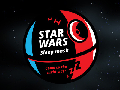Star Wars / mask for sleep / package dark side darth vader death star mask for sleep star wars stormtrooper