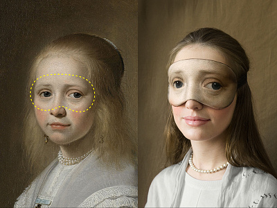 Masterpieces never sleep! Concept for Rijksmuseum. masterpiece masterpieces never sleep! rijksstudio award sleep mask