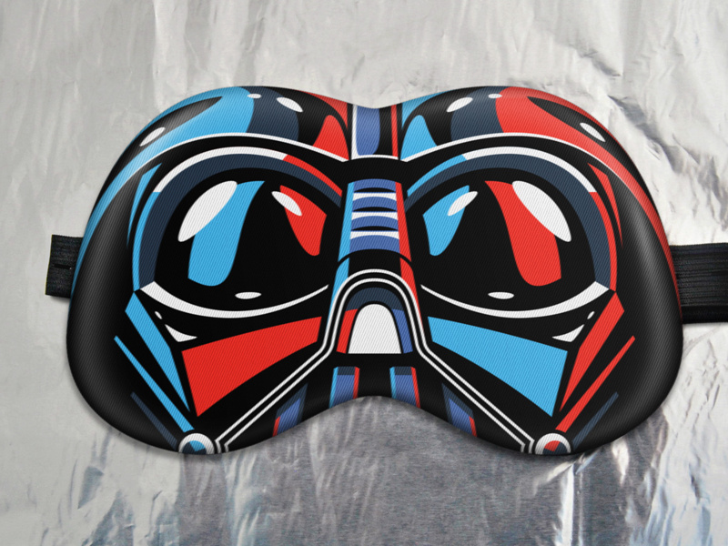 Darth Vader sleep mask! by Lesha Limonov on Dribbble