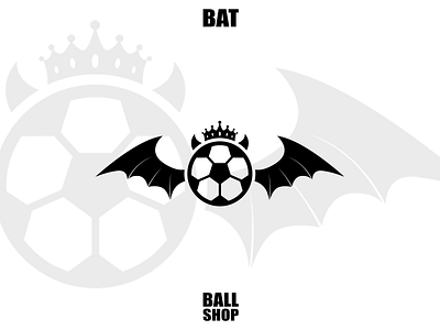 Bat BallShop artwork ball bat branding design graphic logo mockup pencil shop vector