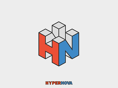 Hypernova artwork design graphic illustrator logo logo design logodesigner shop