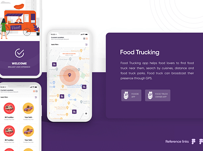 Food App app ui