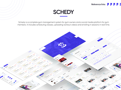 Schedy Web App design graphic design ui ui services ux