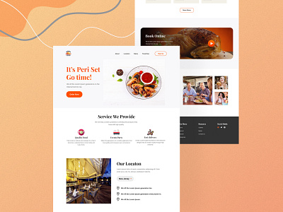 Restaurant Landing Page