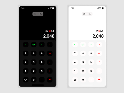 Day 4 challenge Standard calculator dailyui