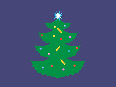 Christmas Tree christmas free icon vector