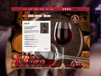 Free Wine & Winery Theme free template