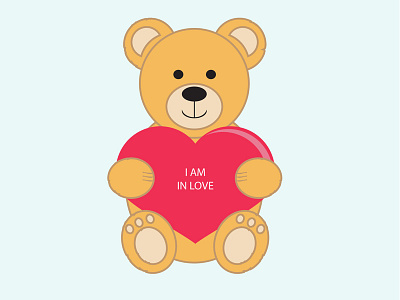 Vector Teddy Bear st valentines day teddyy bear vector bear