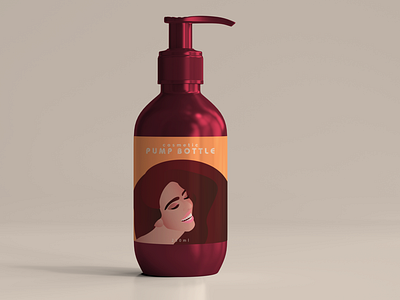 Hair care product packaging design