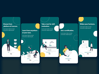 Daily UI Challenge - Onboarding dailyuichallenge design flat design graphic design ui vector