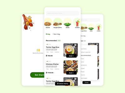 Daily UI Challenge - Food/Drinks Menu