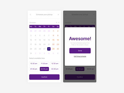 Daily UI Challenge - Confirmation dailyuichallenge design graphic design ui