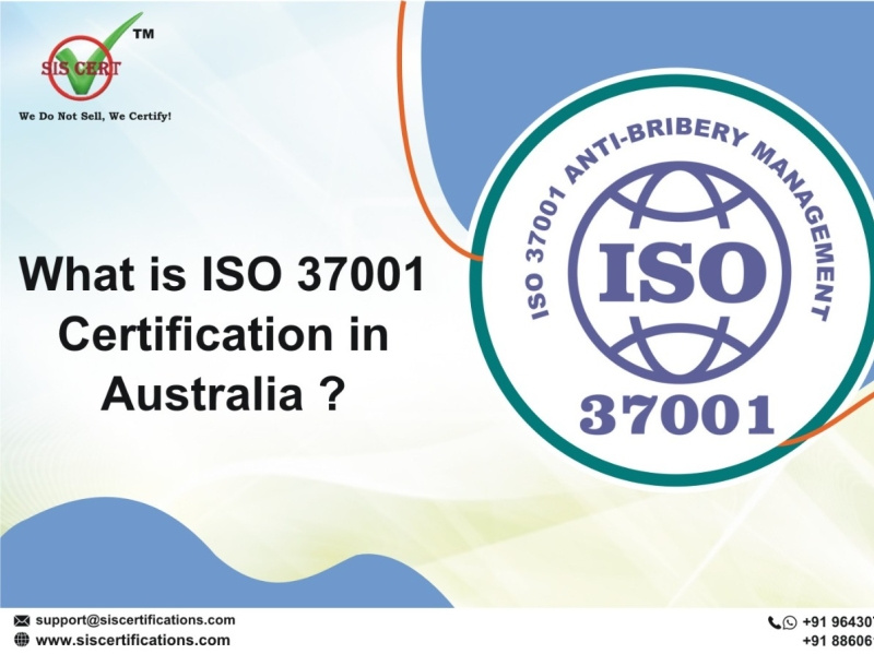 What is ISO 37001 Certification in Australia by sis certifications on