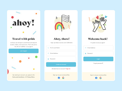 Sign Up / Sign In UI Design