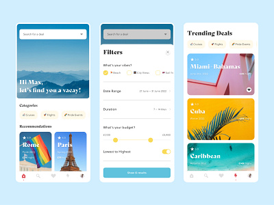 LGBTQ+ travel app ui design abstract adobe illustrator branding brush cruise app design figma hand drawn illustration lgbt lgbtq logo procreate travel app ui ui design ux