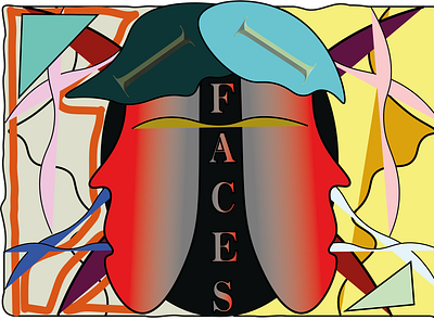 2FACES adobe illustrator design illustration