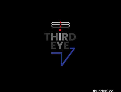 Third eye branding design illustration illustrator logo minimal typography vector