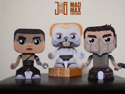 Mad Max Papertoys