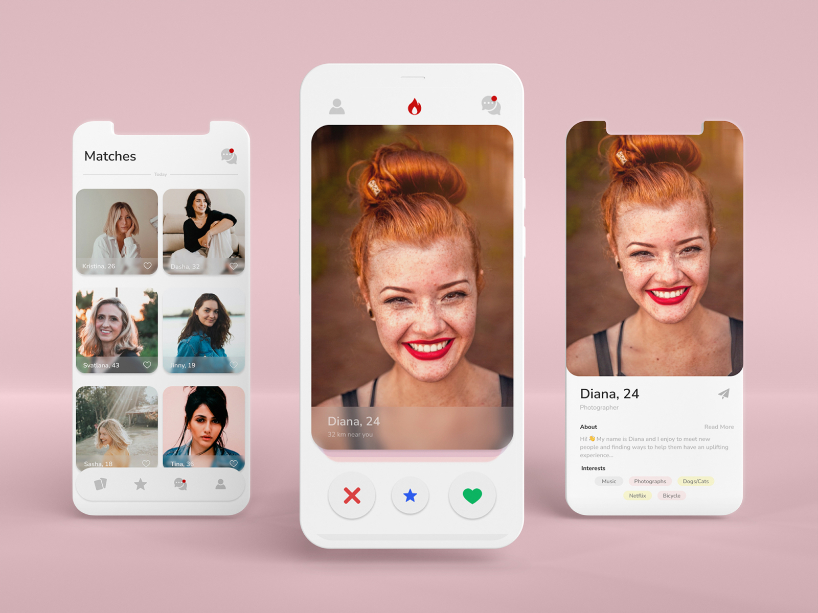 Dating Mobile app design by Oleksii Kalchenko 🪰 on Dribbble