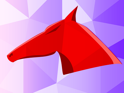 Diamond Horse art branding design graphic design illustration logo vector