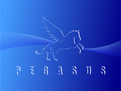 Pegasus Logo art branding design graphic design illustration logo vector
