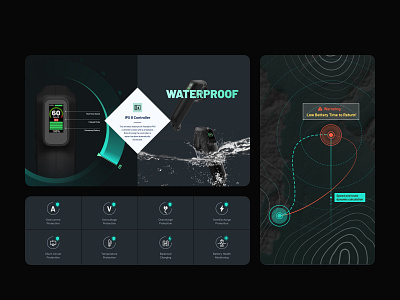 The Next Water Sports｜Protection Waterproof design interface sea sport uiux web website