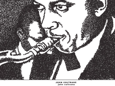 typedface: John Coltrane