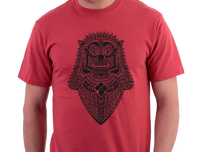 Foo Dog Shirt design foo dog illustration lion dog screen print t shirt