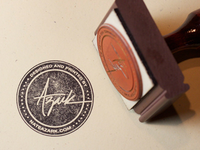 Azark Rubber Stamp