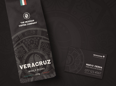 The Mexican Coffee Company coffee branding coffee logo packaging packaging design