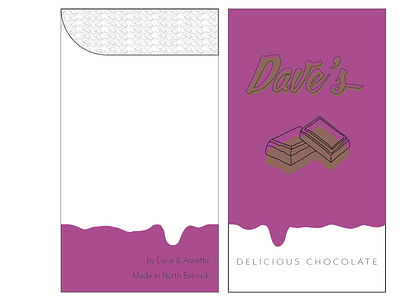 Dave's Chocolate branding design graphic design logo product design