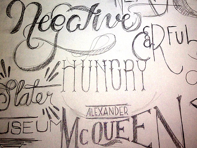 type sketches