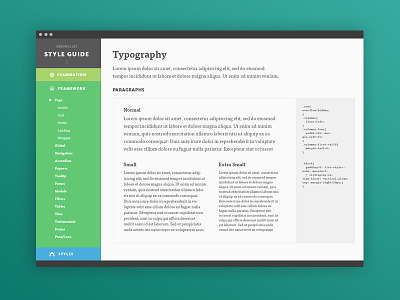 Nw Style Guide finance grid guide responsive style styleguide typography ui