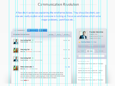 CRM Case Study bootstrap casestudy grid portfolio ui ux