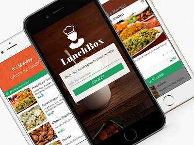 LunchBox Food Ordering Concept