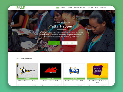 The Zone Centre Lagos Website Design
