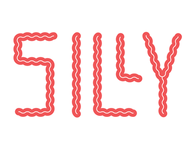 Silly Font™ font letters silly silly inc. sillyinc typography