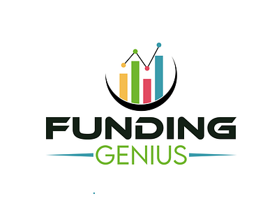 Funding Genius Branding logo app branding custom design design flat graphicdesign icon illustration logo