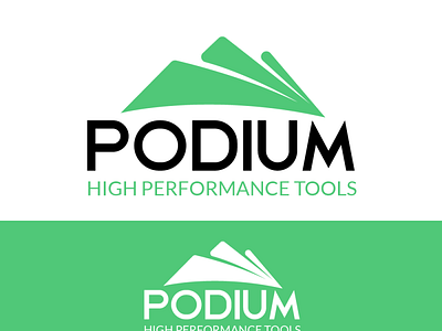 PODIUM branding  Logo