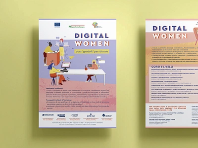 Digital Women Poster Campaign campaign campaign design design digital diversity educational educational illustration empower female females illustration poster poster art poster design posteraday posterart posters shimejicreatives